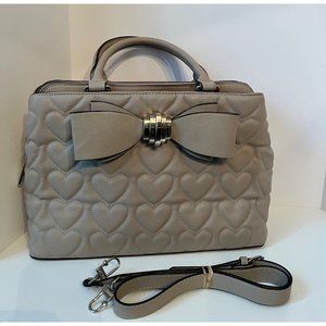 Betsey Johnson Structured Bow Bag